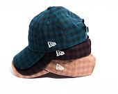Kšiltovka New Era 9FORTY MLB Flannel New York Yankees Dark Green / White