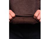 Mikina Karl Kani Small Signature OS Washed Heavy Sweat Landscape Hoodie brown