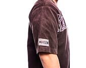 Dres Karl Kani Woven Retro Corduroy Baseball Shirt brown