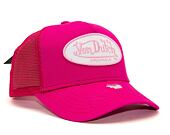 Kšiltovka Von Dutch Trucker Boston Cotton Twill Pink