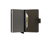 Peněženka Miniwallet Secrid Carbon Khaki