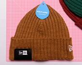 Kulich New Era Rib Short Cuff Beanie Cardinal / White