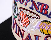Kšiltovka Mitchell & Ness Nba Finals Remix Snapback Hwc Finals Lakers Vs. Celtics Off White