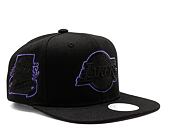 Kšiltovka Mitchell & Ness Tc Bottoms Snapback NBA LOS ANGELES LAKERS Black