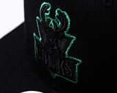 Kšiltovka Mitchell & Ness Tc Bottoms Snapback Hwc NBA MILWAUKEE BUCKS Black