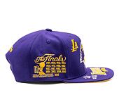 Kšiltovka Mitchell & Ness All Out Snapback NBA LOS ANGELES LAKERS Purple