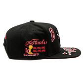 Kšiltovka Mitchell & Ness All Out Snapback NBA CHICAGO BULLS Black