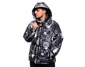 Bunda Rip N Dip Family Tree Puffer Jacket (Black)