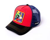 Kšiltovka Capslab Looney Tunes - Marvin the Martian Trucker Black / Red