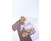 Triko Karl Kani Small Signature Washed Heavy Jersey Landscape Tee brown