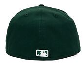 Kšiltovka New Era 59FIFTY MLB Team Color Oakland Athletics Cooperstown Dark Green / White / Kelly Gr