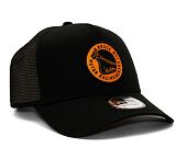 Kšiltovka New Era 9FORTY A-Frame Trucker Woven Patch McLaren Black / Orange