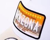 Kšiltovka New Era 9FORTY A-Frame Trucker Licence Plate Arizona Stone / White