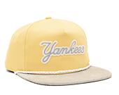 Kšiltovka New Era MLB Cord Golfer New York Yankees Pineapple / Grey