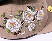 Kšiltovka New Era 59FIFTY Flower Icon Ash Brown