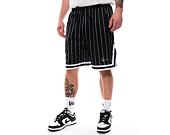 Kraťasy Karl Kani - Small Signature Pinstripe Mesh Shorts - Black/White