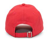 Dětská kšiltovka New Era 9FORTY Kids MLB League Essential Los Angeles Dodgers Lava Red / Lava Red
