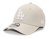 Kšiltovka New Era 9FORTY MLB Side Patch Los Angeles Dodgers Cooperstown Stone / White