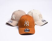 Kšiltovka New Era 9FORTY MLB League Essential New York Yankees Caramel Brown / Stone