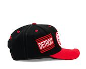 Kšiltovka Mitchell & Ness Overbite Pro Snapback Vntg Detroit Red Wings Black