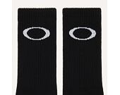 Ponožky Oakley Ellipse  3 pack Crew Sock Black