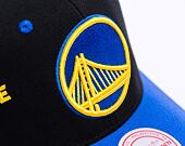 Kšiltovka Mitchell & Ness Overbite Pro Snapback Golden State Warriors Black