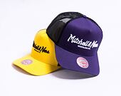 Kšiltovka Mitchell & Ness Purple/White Trucker Own Brand
