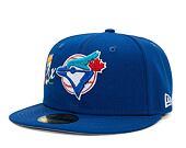 Kšiltovka New Era 59FIFTY MLB Crown Champs Toronto Blue Jays Retro - Team Color