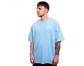 Triko Karl Kani Woven Signature Heavy Jersey Boxy Diner Tee light blue