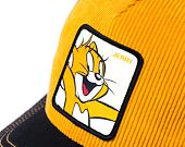 Kšiltovka Capslab Tom and Jerry Trucker - Victorious Corduroy Jerry - Yellow / Black