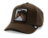 Kšiltovka Goorin - Trucker - Dark Horse Field 100 - Brown