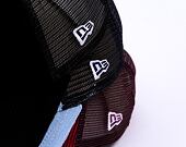 Kšiltovka New Era - Buffalo Patch Cord 9FORTY Trucker - Black