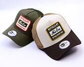 Kšiltovka New Era - Buffalo Patch Canvas 9FORTY Trucker - Stone / Brown