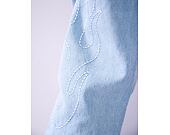 Kalhoty Karl Kani - Og Baggy Five Pocket Flames Denim - bleached blue
