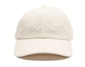 Kšiltovka Karl Kani - Retro Distress Dad Cap - off white