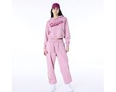 Dámská Mikina New Era - MLB Graphic Crop Hoodie - LA Dodgers - Pink