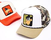 Kšiltovka Capslab - Trucker Looney Tunes - Daffy Duck - Camo