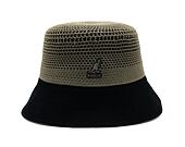 Klobouk Kangol - Double Mesh Lahinch - Warm Grey/Black