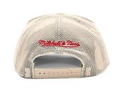 Kšiltovka Mitchell & Ness - Miami Heat - Evergreen Trucker Hwc - Off White