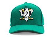 Kšiltovka Mitchell & Ness - Anaheim Ducks - Kicking Wool Pro Strapback Vntg - Teal