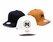 Kšiltovka Mitchell & Ness - Branded - Interlock Crest Pro Snapback - Cream