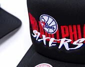 Kšiltovka Mitchell & Ness - Philadelphia 76Ers - Year Of The Snake Trucker Hwc - Black