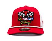 Kšiltovka New Era - NASCAR Race Flag GOLFER - Nascar Classics - Red