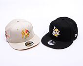 Kšiltovka New Era - MLB Floral 9FIFTY - LA Dodgers - Black / White