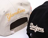 Kšiltovka New Era - MLB Floral 9FIFTY - NY Yankees - Stone / Yellow