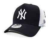 Kšiltovka New Era - MLB Mesh Patch 9FORTY Trucker - NY Yankees - Navy