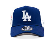Kšiltovka New Era - MLB Side Patch 9FORTY Trucker - LA Dodgers - Blue