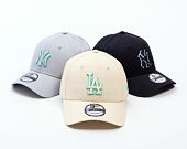 Kšiltovka New Era - MLB Team Outline 9FORTY - LA Dodgers - Cream / Teal