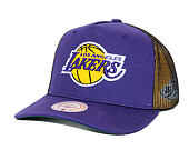 Kšiltovka Mitchell & Ness - NBA Tremor Trucker - LA Lakers - Purple