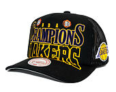 Kšiltovka Mitchell & Ness - NBA Big Champ Trucker - LA Lakers - Black